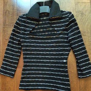 Rayure Paris ribbed Knit Blouse Size - Small